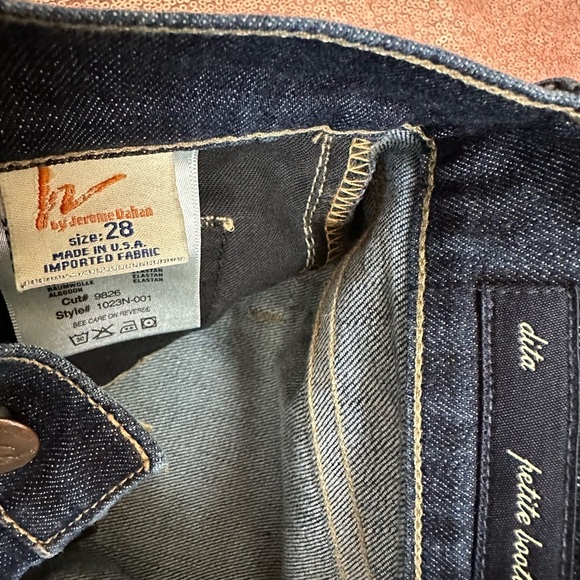 Citizens of Humanity Jeans Women's 28 Blue. Petite Dita Bootcut Dark Blue Denim - Picture 6 of 11